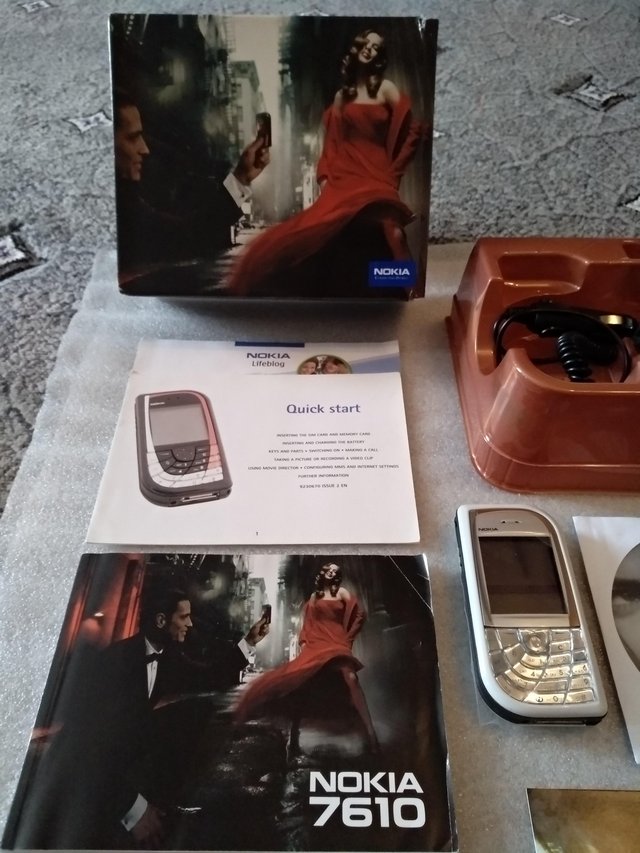 Preview of the first image of Nokia 7610 Mobile Phone with Accessories.