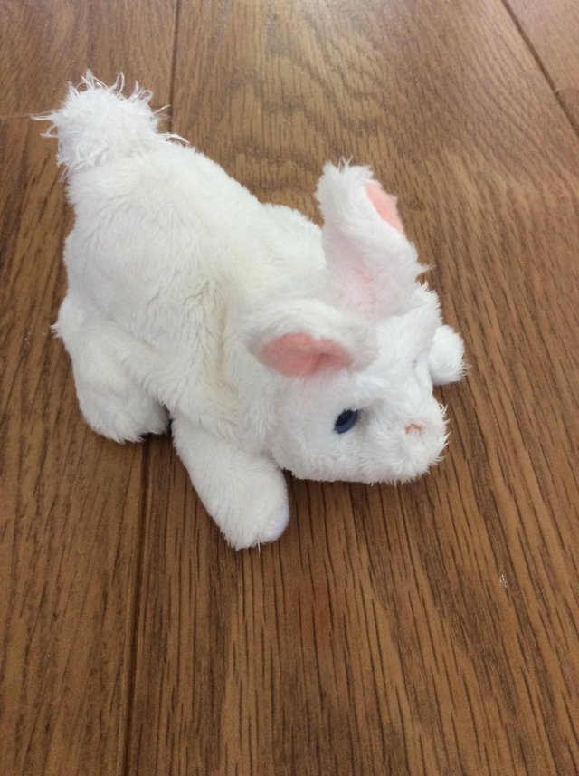Preview of the first image of Furreal Snuggimals White Rabbit.