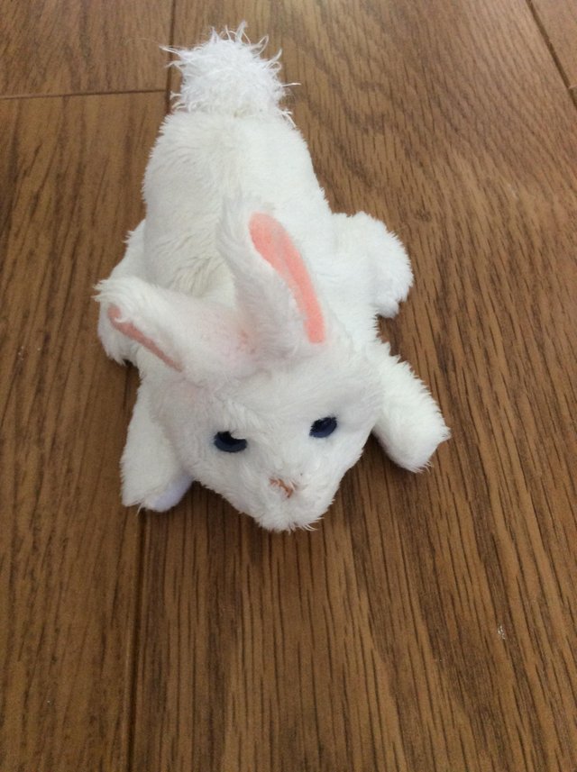 Image 2 of Furreal Snuggimals White Rabbit