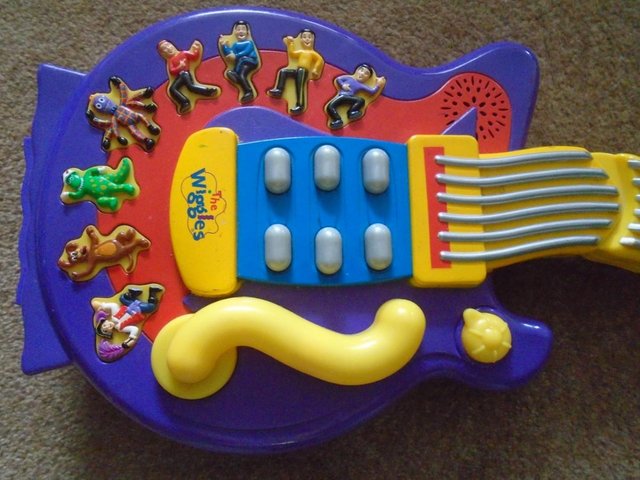 Image 3 of Wiggles Spin Master musical Guitar 2004