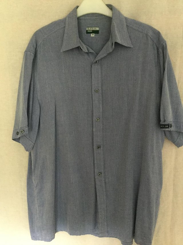 Image 2 of Paul Smith Jeans Light blue short sleeve shirt