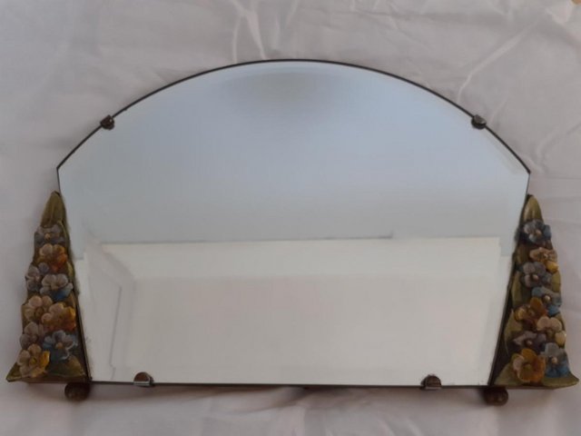 Preview of the first image of Mirror Beautiful Genuine Vintage 1920's.