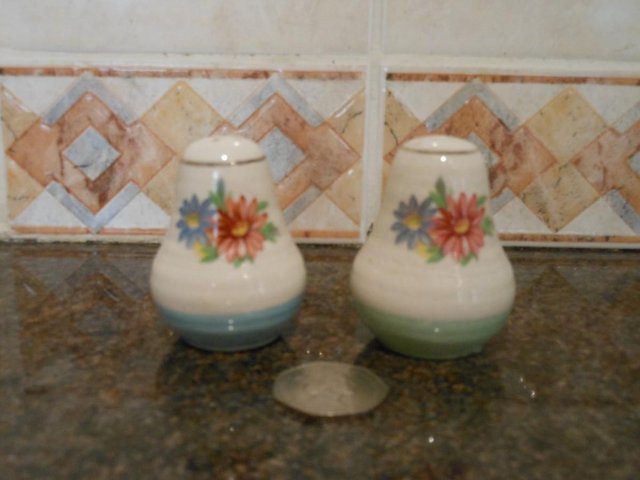 Preview of the first image of Vintage Salt and Pepper Pots.