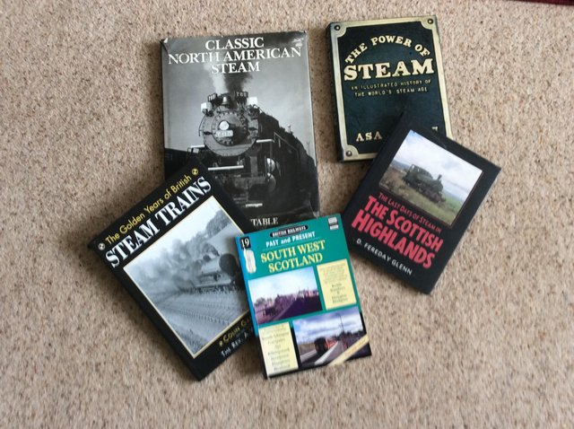 Preview of the first image of Railway books on Steam Engines.