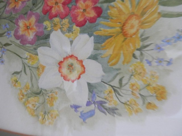 Image 5 of "Spring Flowers" Signed Painting-Framed