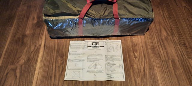 Preview of the first image of NEW NEVER UNPACKED - 3 PERSON DOME TENT.