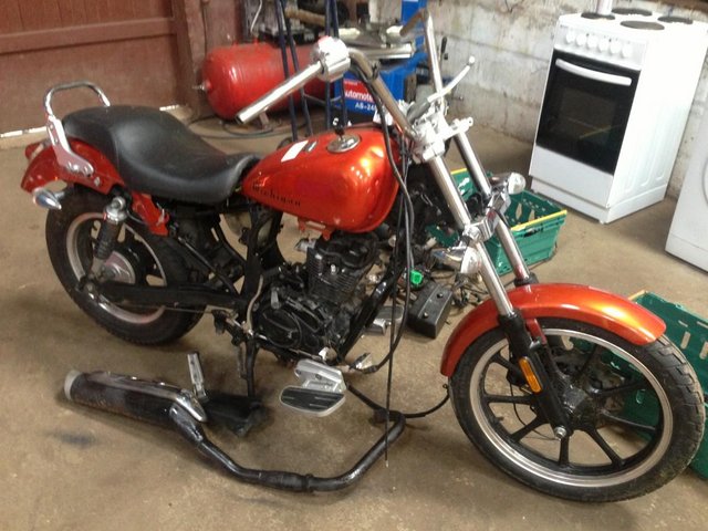Preview of the first image of BARN FIND LEXMOTO MICHIGAN 125ZS 2017 BREAKING..