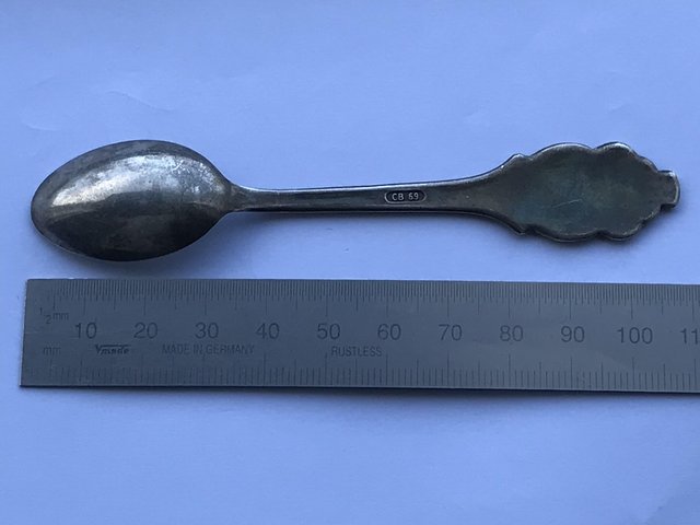 Preview of the first image of Vintage Rolex Lucerne Boucherer Silver Spoon.