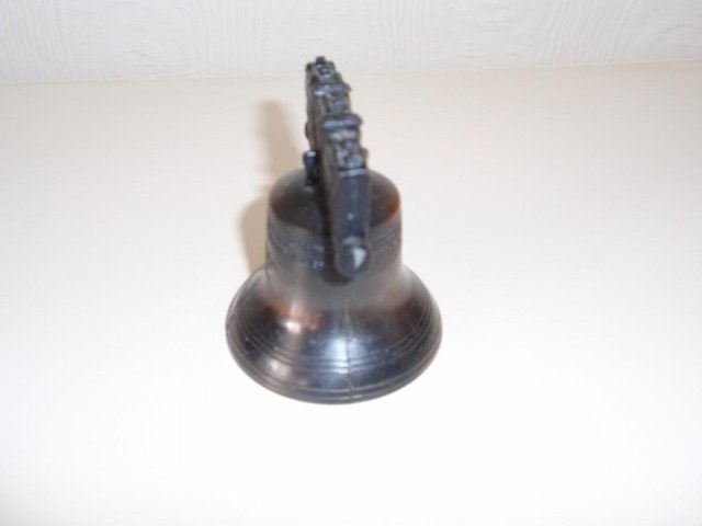 Image 3 of Small Metal Liberty Bell ornament