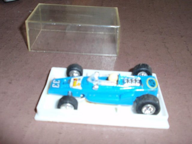 Image 2 of 1950's Olsonite Eagle no. 33 Model car by Guisval in case