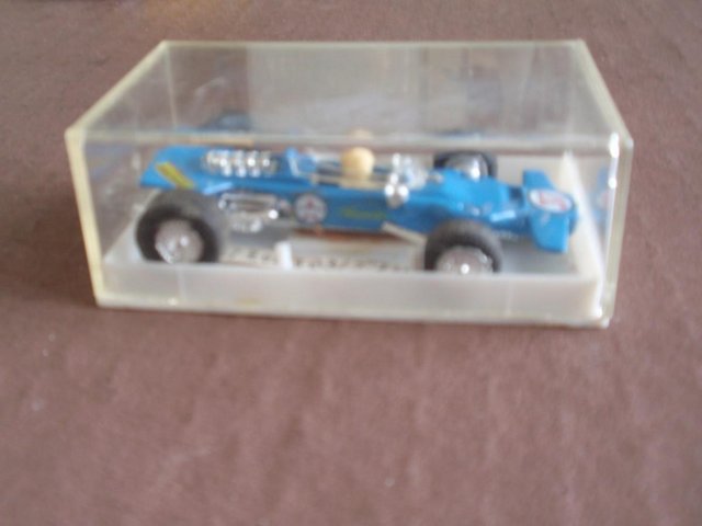 Preview of the first image of 1950's 37 Lotus Zanduoort model car by Guisval with case.