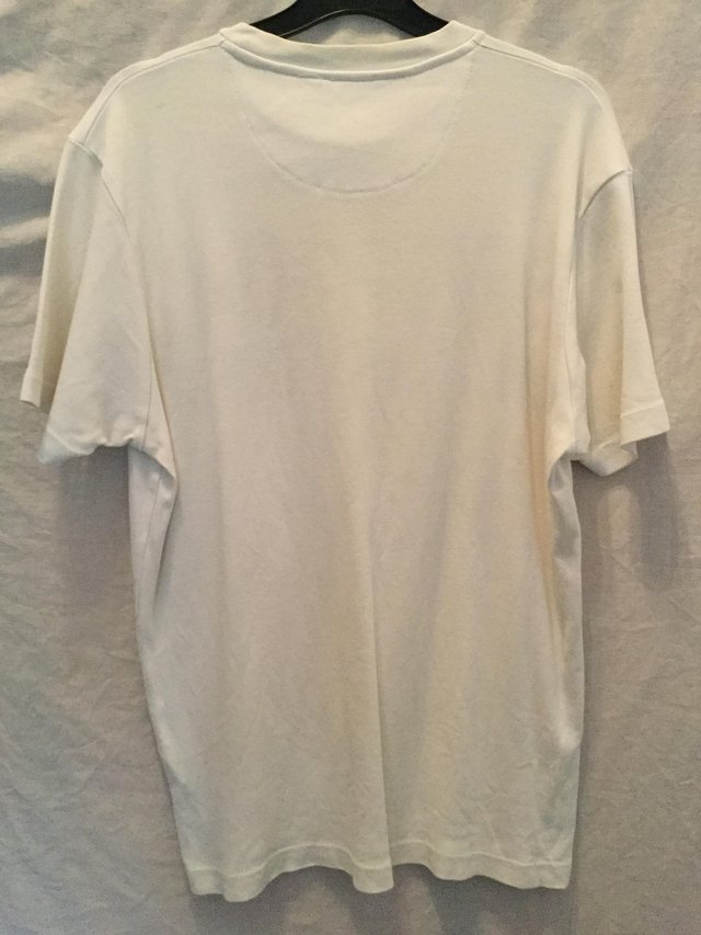 Image 2 of White military print tee by Easy