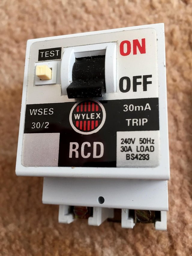 Image 2 of Wylex individual RCD Circuit Breakers