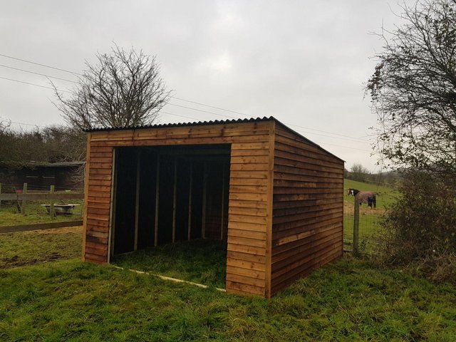 Preview of the first image of 12 x 12 field shelter New ! Can deliver and fit.