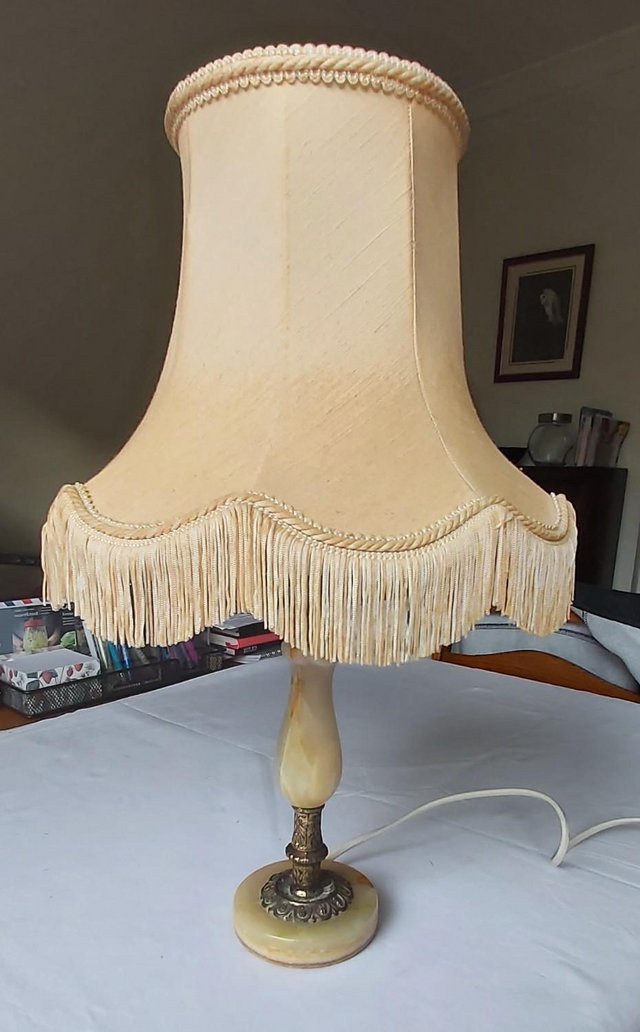 Preview of the first image of Decorative Table Lamp and Shade.