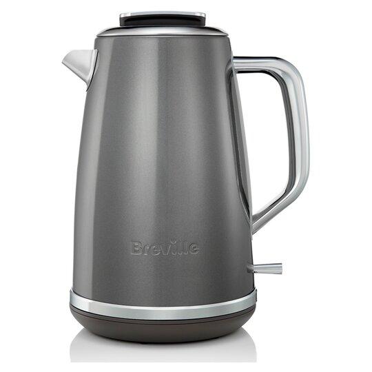 Preview of the first image of BREVILLE LUSTRA  GREY KETTLE CORDLESS NEW BOXED.