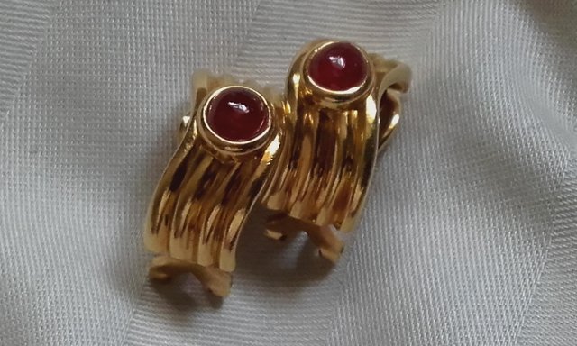 Image 3 of Very Attractive Boucheron Ruby Earrings