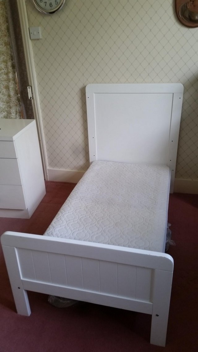Preview of the first image of Child's bed and mattress from John Lewis..
