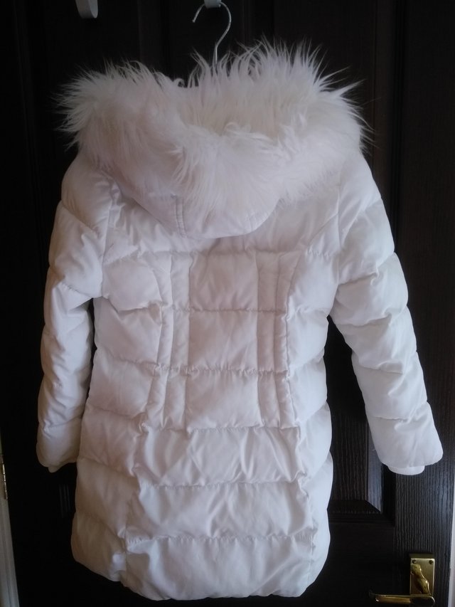 Image 3 of Girl's winter coat from M & S Age 5-6
