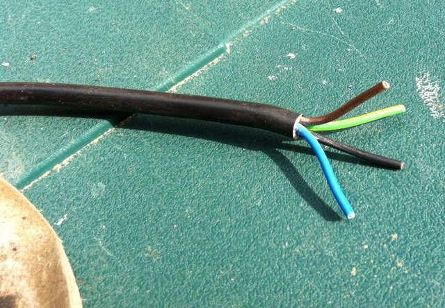 Preview of the first image of 4 core mains cable 0.75mm, 6A ( 3184Y )  £ 2 per metre.