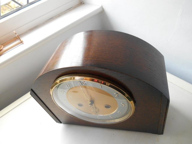 Image 2 of A Smiths striking mantle clock