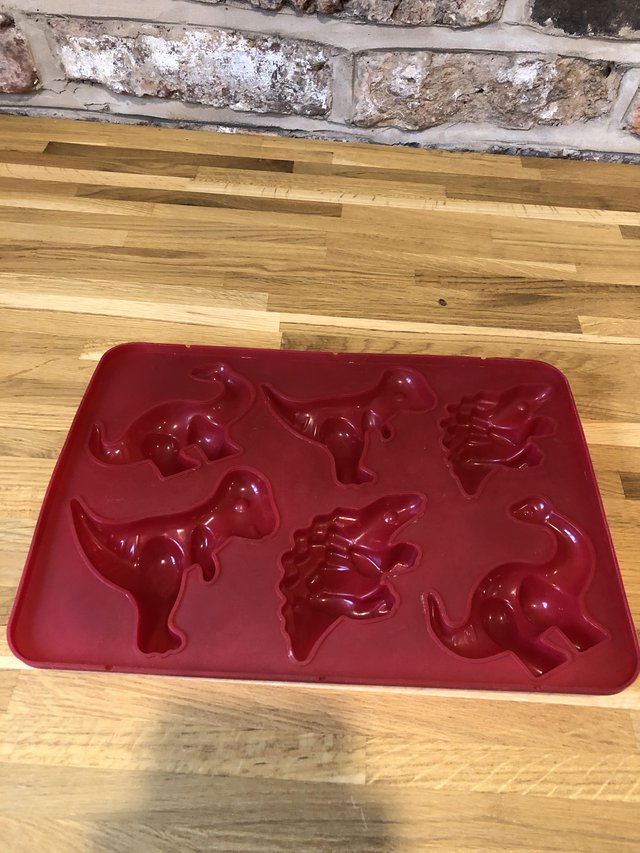Image 2 of 3D Silicone cake baking dinosaur mould for sale