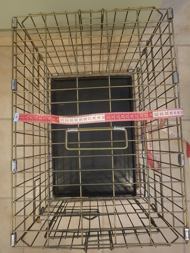 Image 3 of Foldable small dog/pet cage/crate