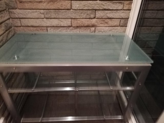Preview of the first image of Glass TV stand...................