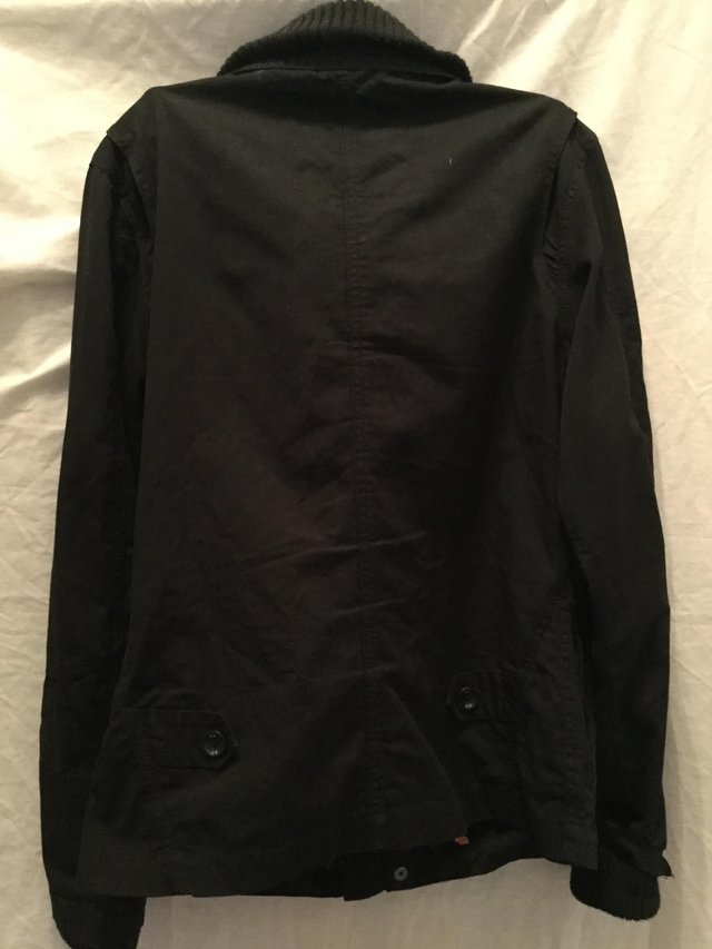 Image 2 of Stylish black jacket/coat by Next