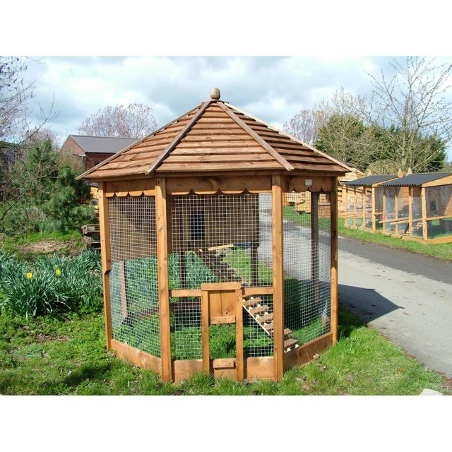 Image 4 of Octagonal Garden Hen House Coop - NEW