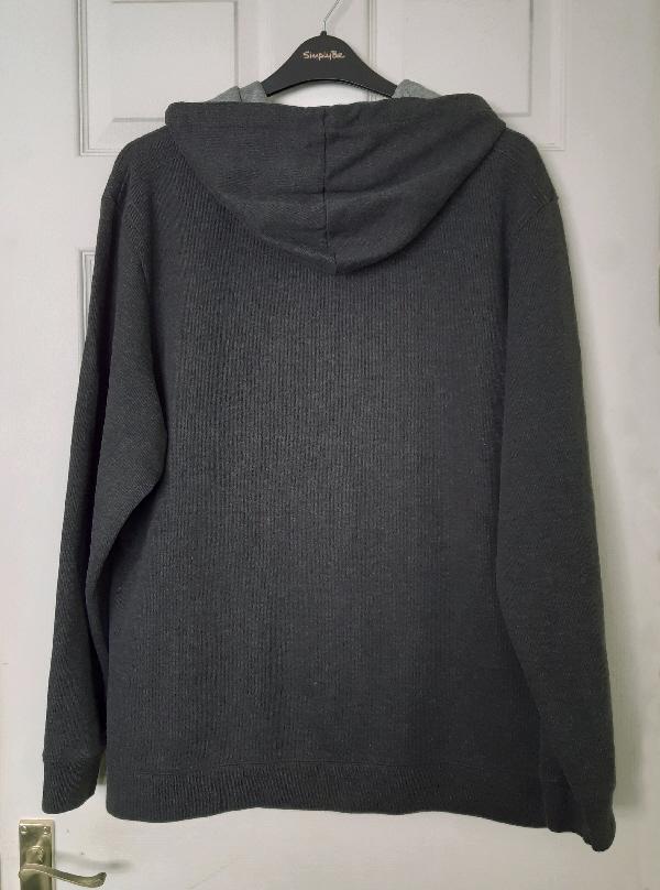 Image 2 of Lovely Mens Dark Grey Hooded Sweatshirt - Size XL