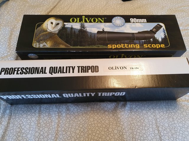 Preview of the first image of Olivon Spotting (Tele)Scope and stand.