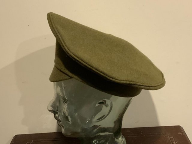 Image 2 of 1ww British army soldiers peak cap