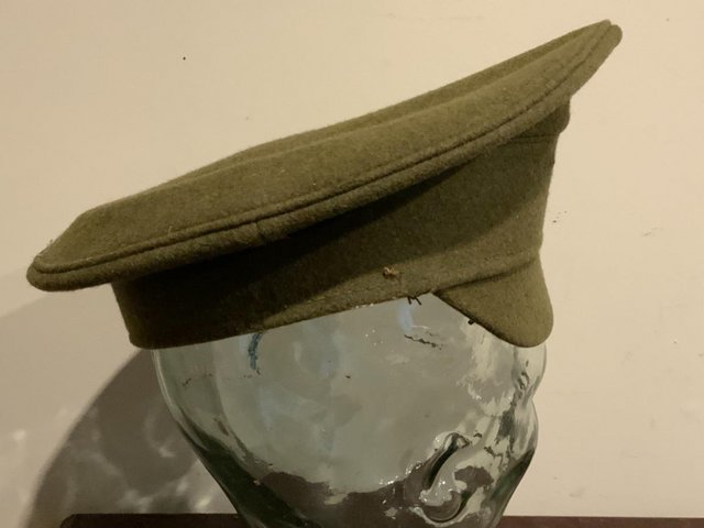 Image 6 of 1ww British army soldiers peak cap