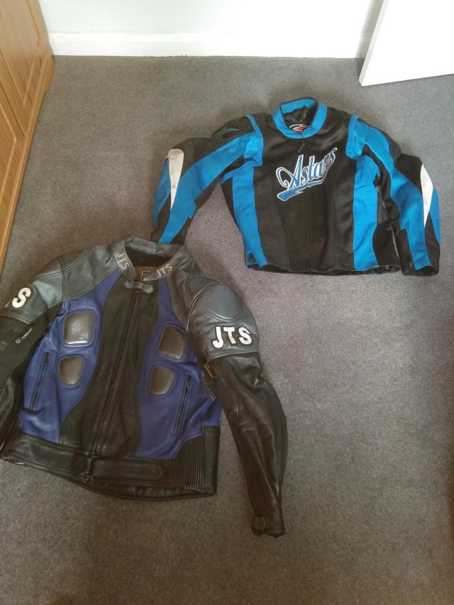 Preview of the first image of Men's motorbike riding jackets.