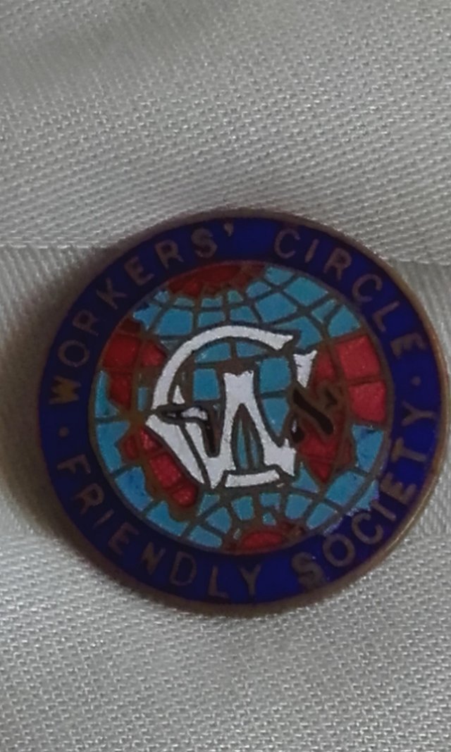 Preview of the first image of Vintage Workers' Circle Friendly Society Badge.