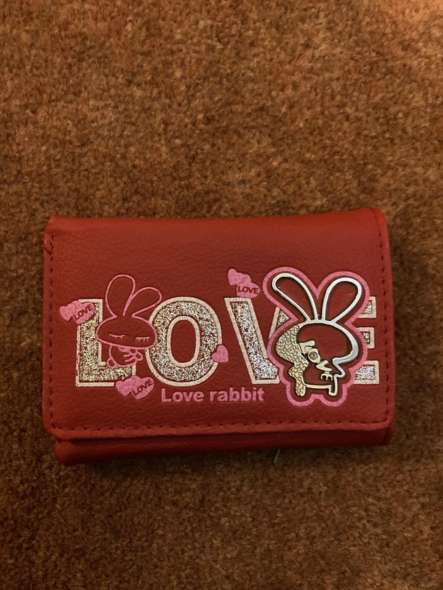 Image 2 of Love Rabbit brand new card and notes wallet.