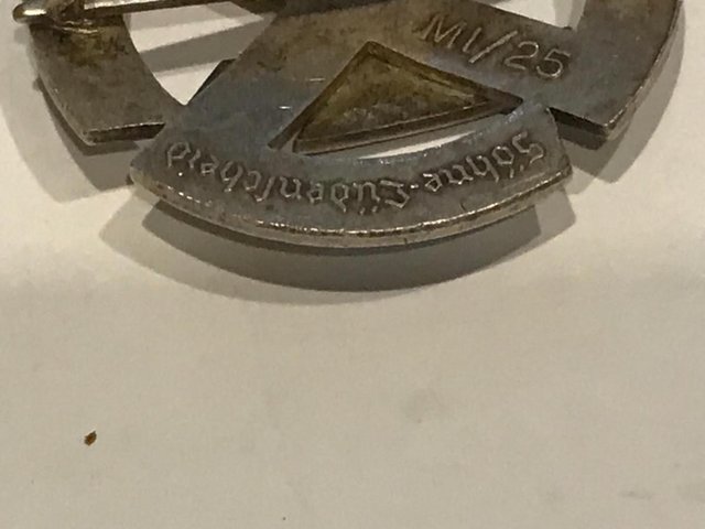 Image 4 of German SS proficiency award rare medal