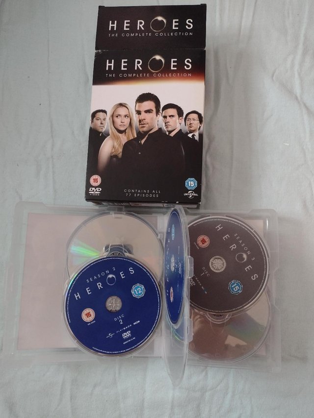 Preview of the first image of Heroes The Complete Collection Box Set - Seasons 1-4.