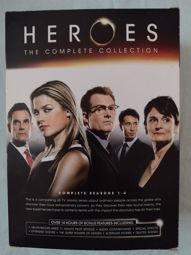 Image 3 of Heroes The Complete Collection Box Set - Seasons 1-4