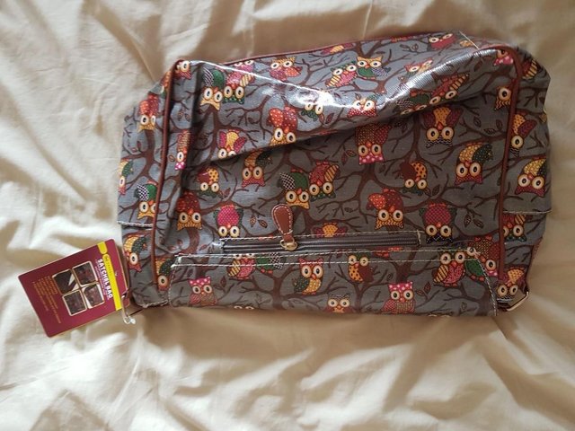 Image 2 of Owl pattern satchel bag for sale