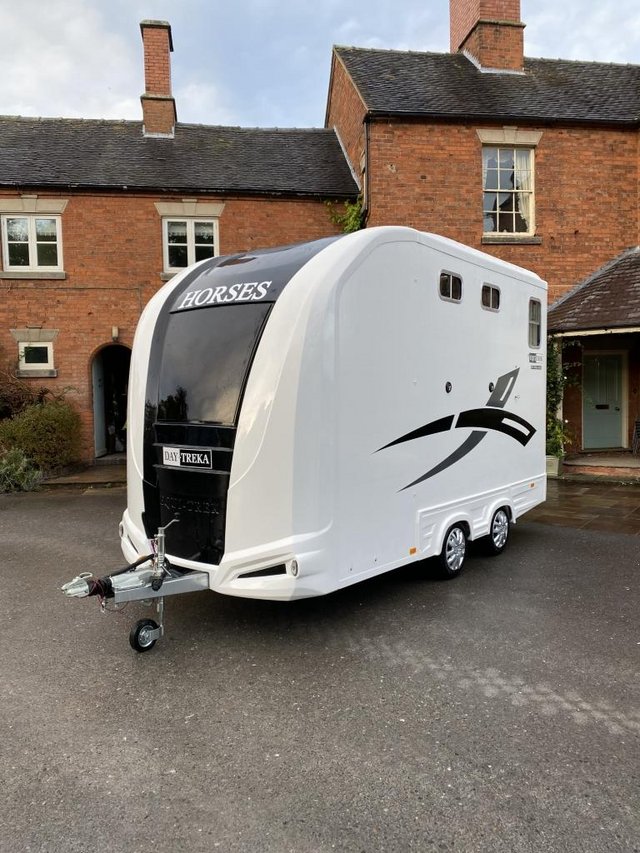 Preview of the first image of Equi-Trek Day Treka Excel *Brand New* Horse Trailer Px.