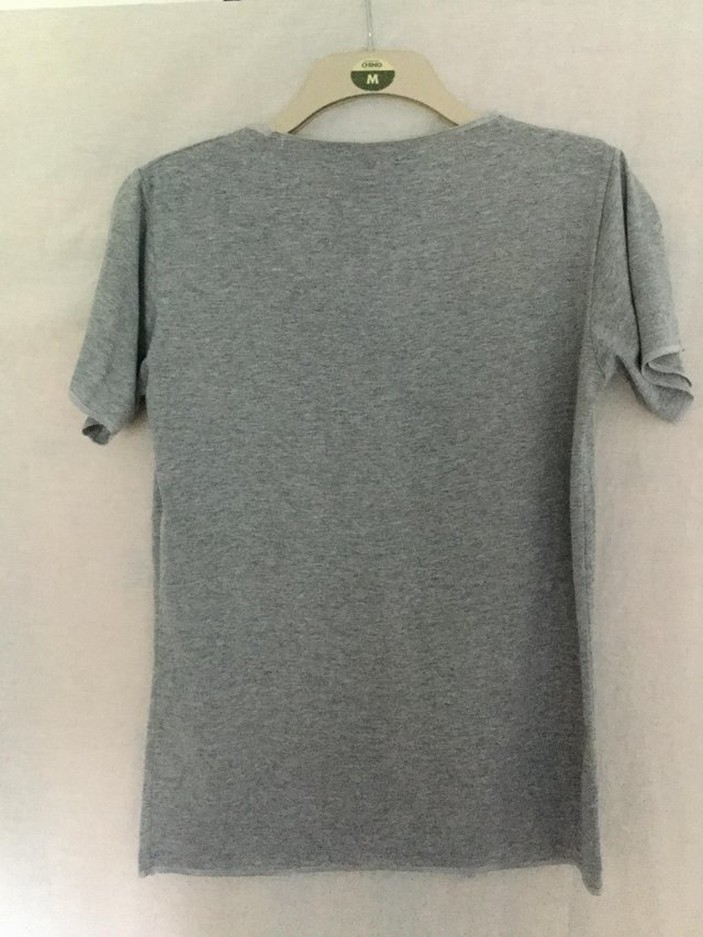 Image 2 of Casual style designer grey tee with motif