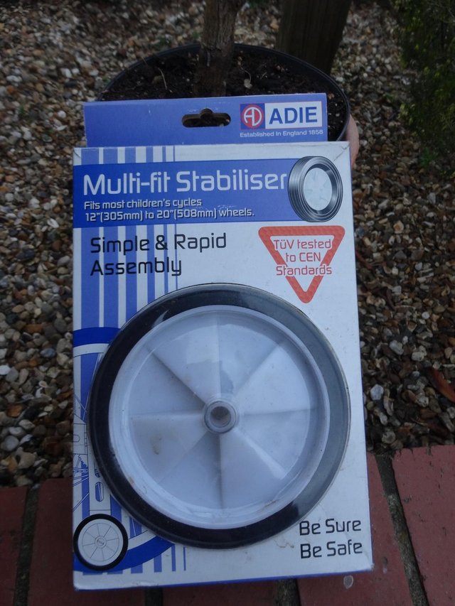 Preview of the first image of Stabiliser Multifit Kit for Child's Bike.