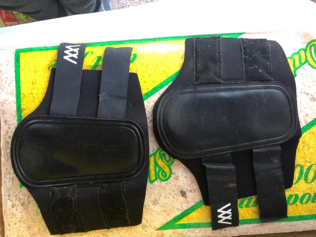 Image 2 of Complete set of front and back black Brushing Boot