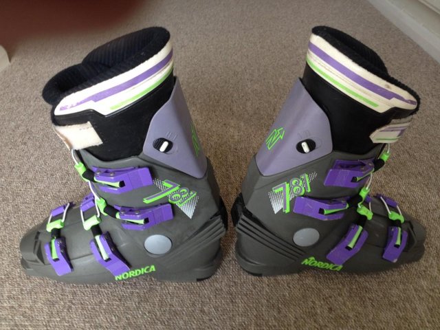 Preview of the first image of Nordica 787 Ski Boots Size:26.5 / 7.5 UK 303mm-Lasted System.