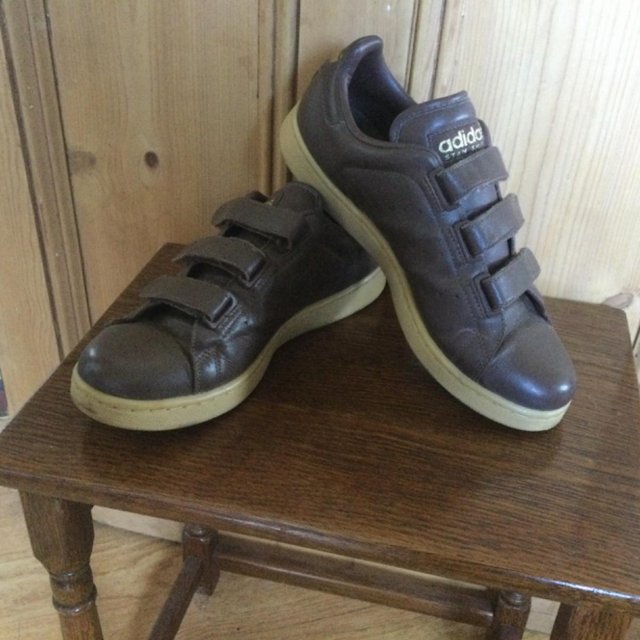 Image 2 of ADIDAS Brown Trainers, Sz9, Very Good Condition