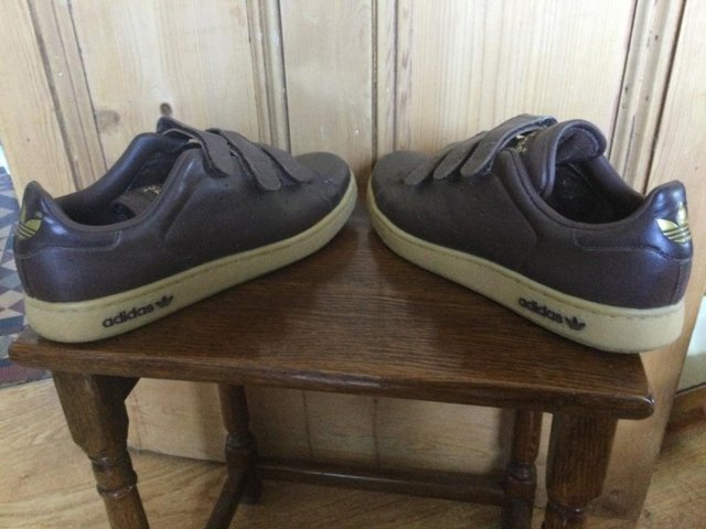 Image 3 of ADIDAS Brown Trainers, Sz9, Very Good Condition