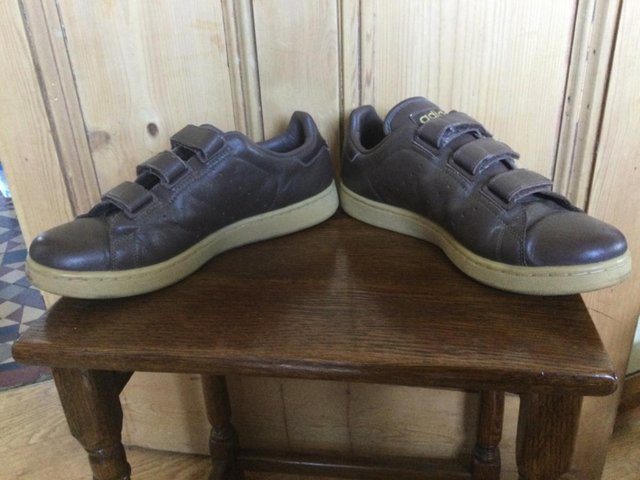 Image 4 of ADIDAS Brown Trainers, Sz9, Very Good Condition