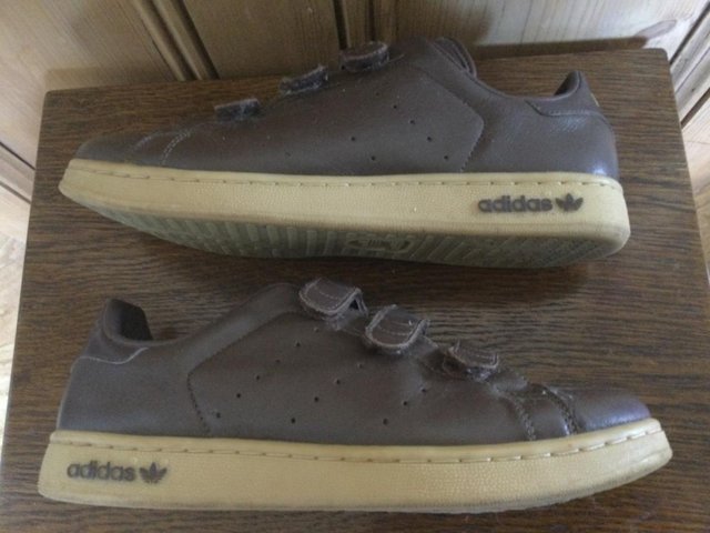 Image 5 of ADIDAS Brown Trainers, Sz9, Very Good Condition